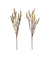 Amaranthus Bush - Lifelike Foliage for Seasonal Decor (Set of 2)
