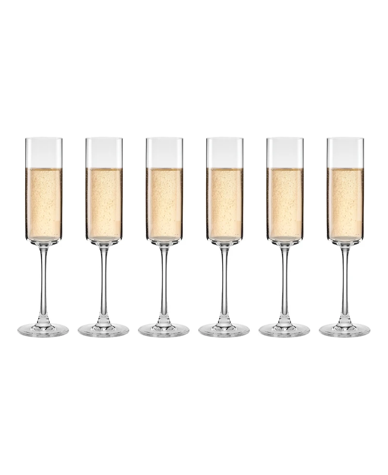 Lenox Tuscany Classics Straight Flutes, Set Of 6