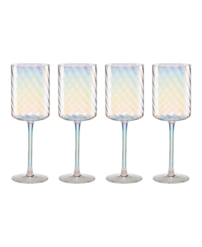 Lenox Tuscany Classics Iridescent White Wine Glass, Set Of 4