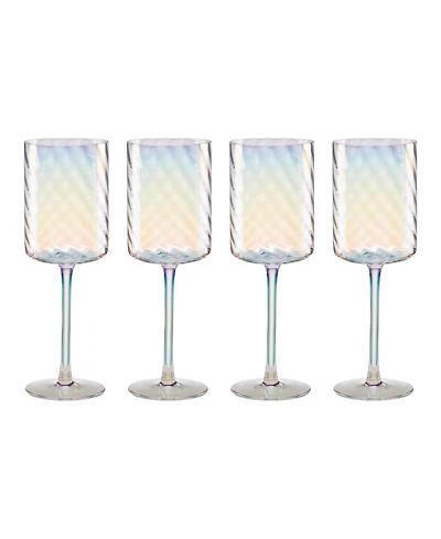 Lenox Tuscany Classics Iridescent White Wine Glass, Set Of 4