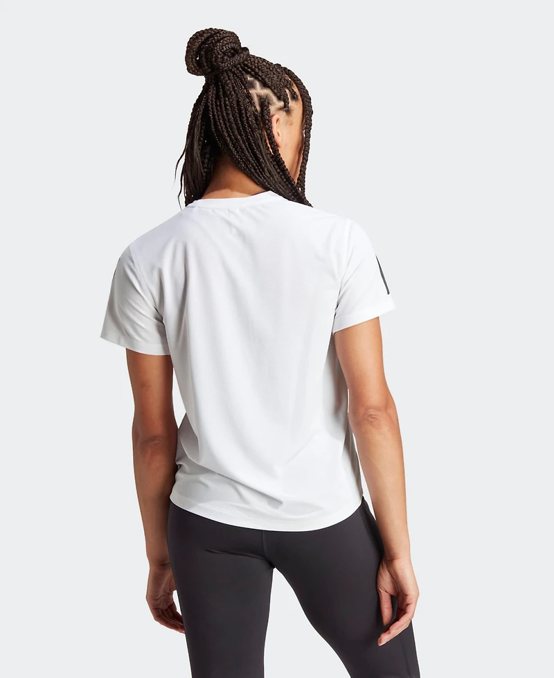 adidas Women's Own The Run Short-Sleeve Running Tee
