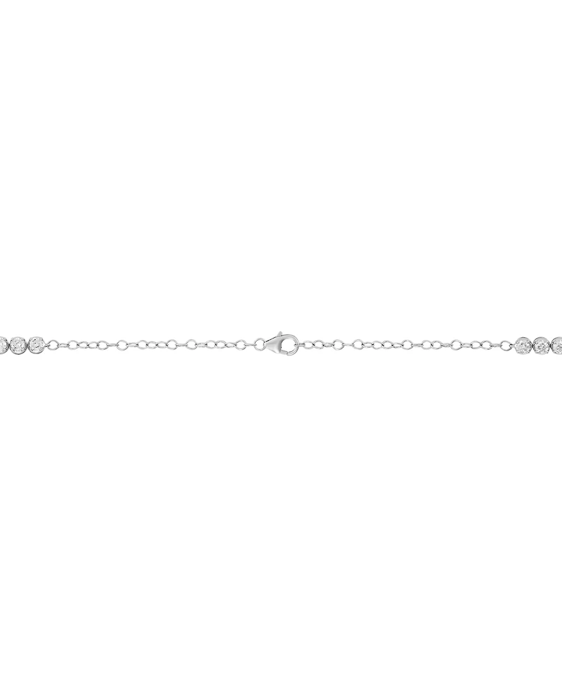 Grown With Love Lab Grown Diamond 18" Tennis Necklace (10 ct. t.w.) in 14k White or Yellow Gold