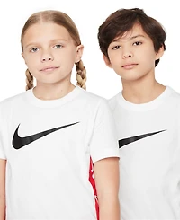 Nike Big Kids Sportswear Cotton Logo Graphic T-Shirt