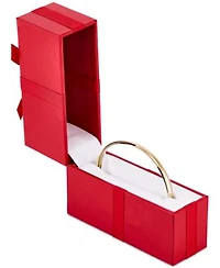Polished Bangle Bracelet Collection In 10k Gold