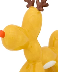 National Tree Company Reindeer Balloon Dog, 8.5 Inches