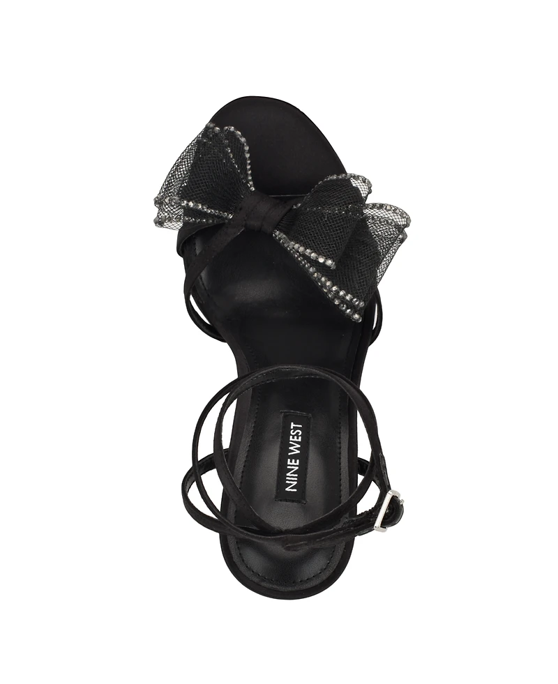 Nine West Women's Minky Stiletto Heel Strappy Dress Sandals