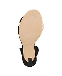 Nine West Women's Krave Tapered Heel Open Toe Dress Sandals