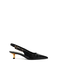 Schutz Women's Ciara Slingback Kitten Heel Pumps