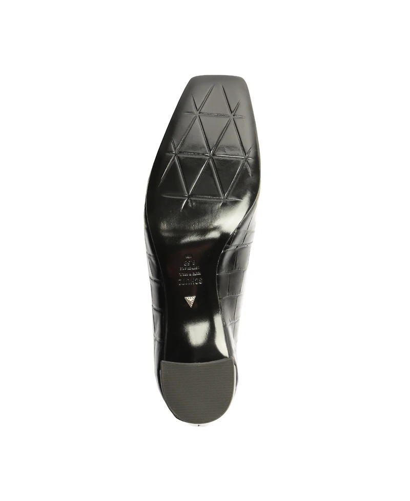 Schutz Women's Arissa Square Toe Mid Block Pumps