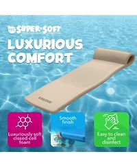 Trc Recreation Sunsation 1.75" Thick Foam Lounger Swimming Pool Float