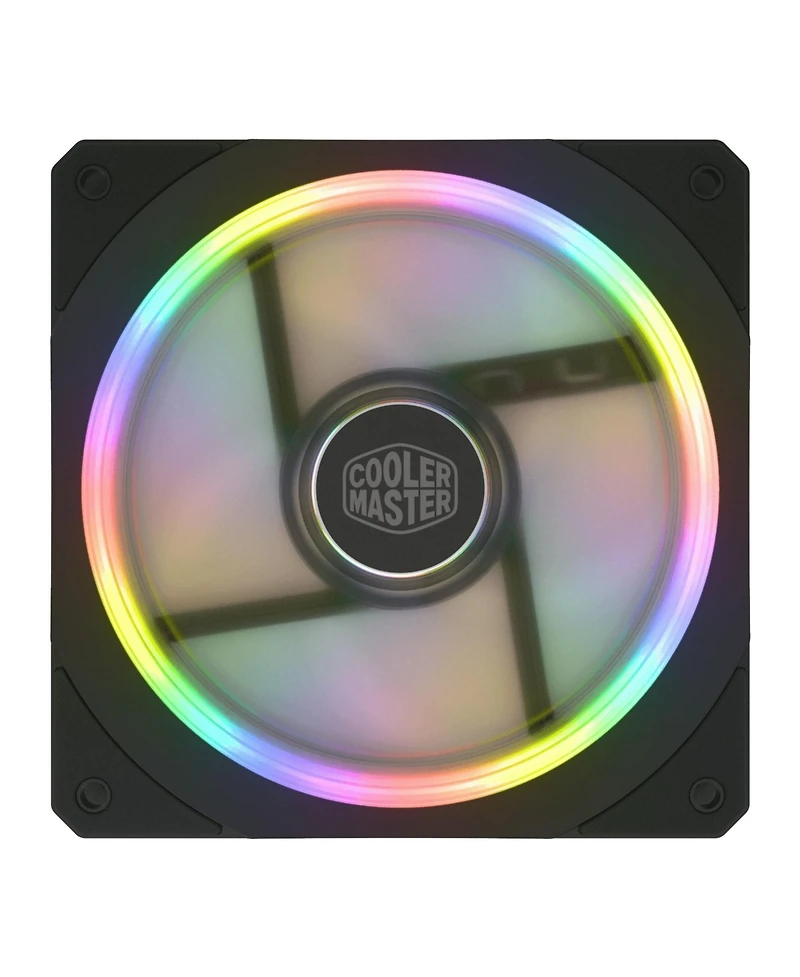 Coolermaster Cooler Master Masterfan SF120P Argb Square-Frame Fan with Customizable Lighting
