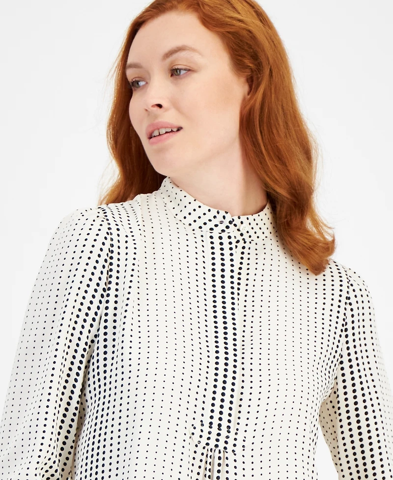 Anne Klein Dot-Print Tunic