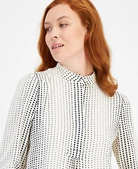 Anne Klein Dot-Print Tunic