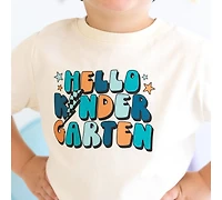 Sweet Wink Little and Big Boys Hello Kindergarten Short Sleeve T-Shirt