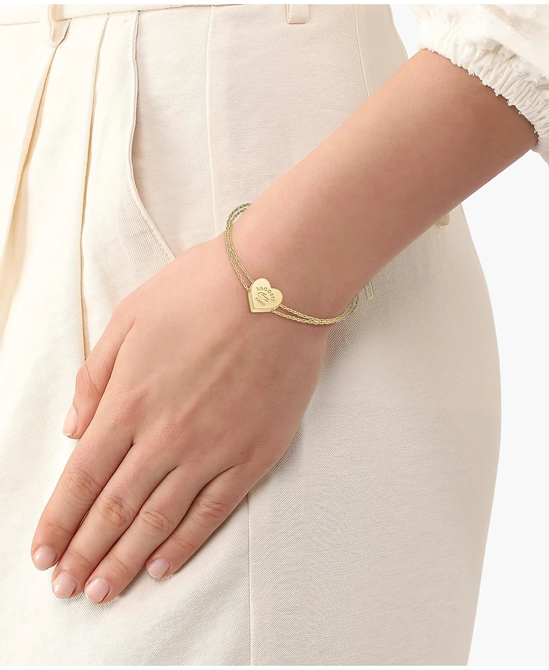 Lacoste Women's Love My Croc Ip Plated Bracelet
