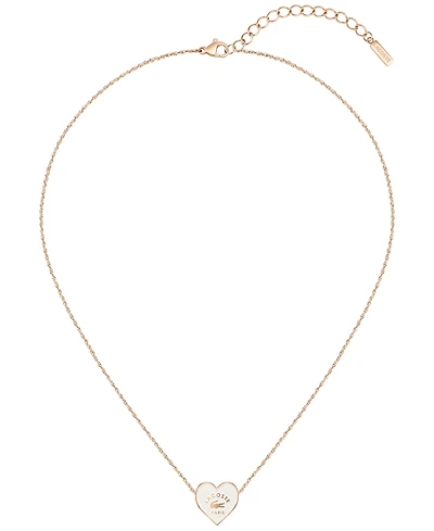 Lacoste Women's Love My Croc Ip Plated Necklace
