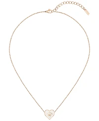 Lacoste Women's Love My Croc Ip Plated Necklace