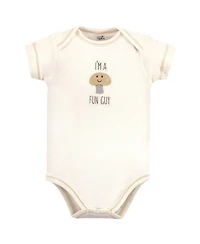 Touched by Nature Baby Boys Organic Cotton Bodysuits 5pk
