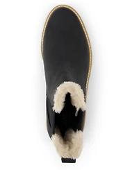 Toms Women's Bennet Faux Fur Chelsea Lug Booties