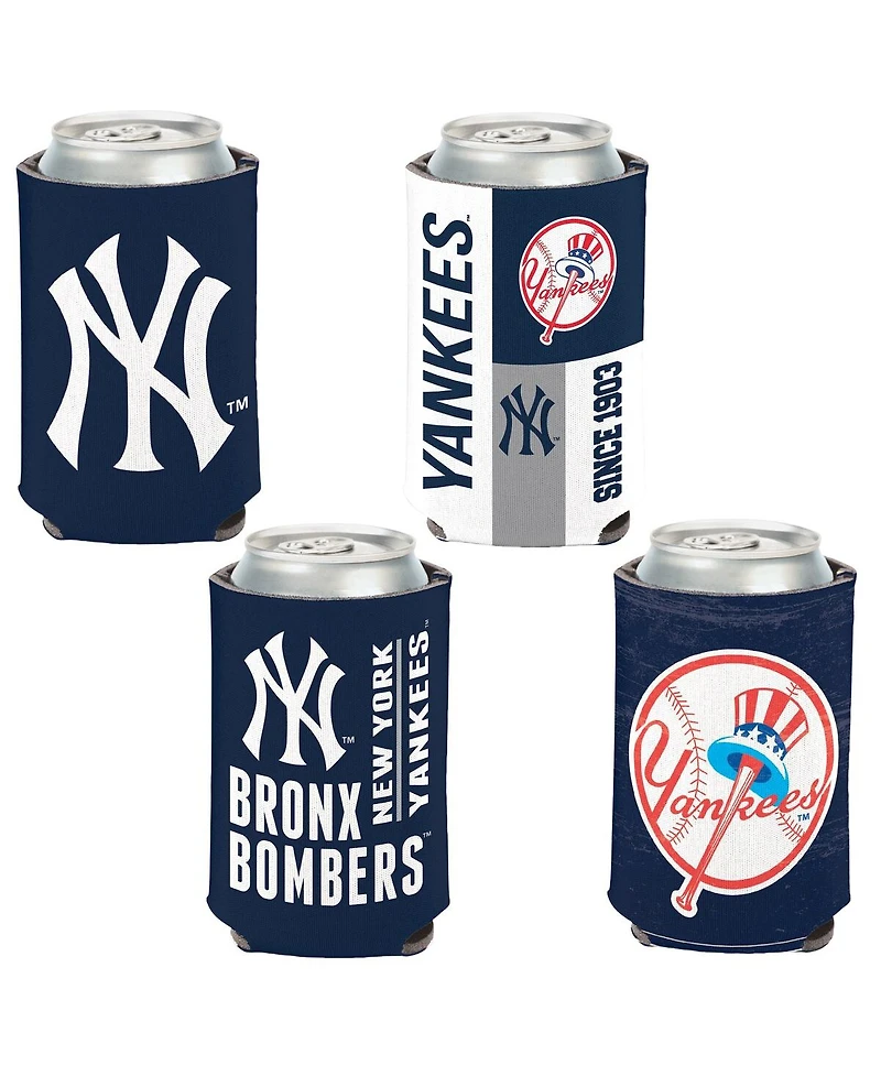 Wincraft New York Yankees 4-Pack 12oz. Can Cooler Set