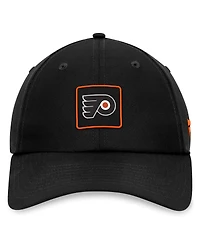 Fanatics Men's Black Philadelphia Flyers Authentic Pro Rink Adjustable Hat