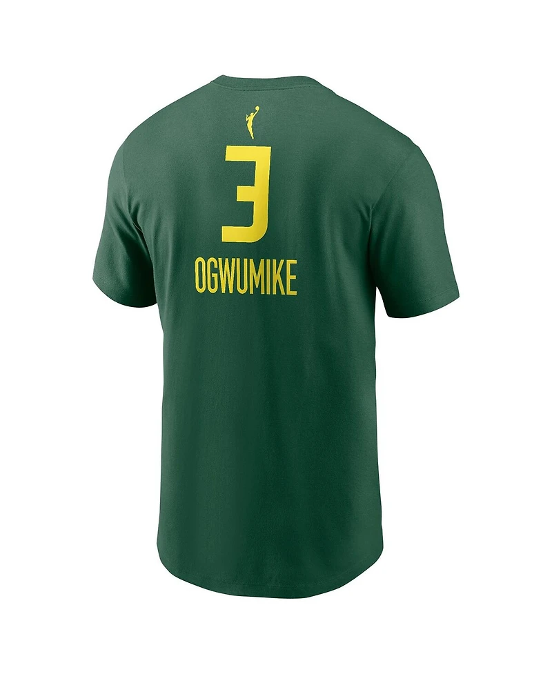 Nike Men's and Women's Nneka Ogwumike Green Seattle Storm Explorer Edition Name Number T-Shirt