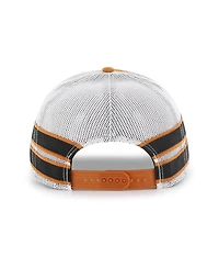 '47 Brand Men's Texas Orange Texas Longhorns Straight Eight Adjustable Trucker Hat