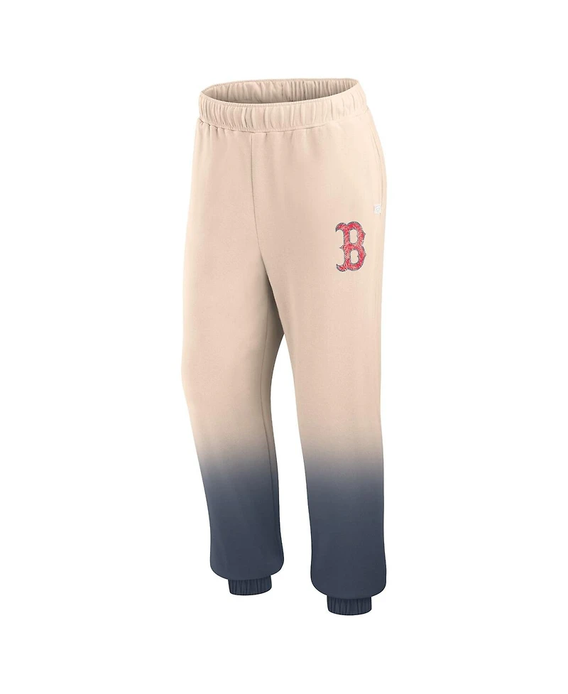 Fanatics Women's Tan/Navy Boston Red Sox Luxe Ombre Lounge Pants