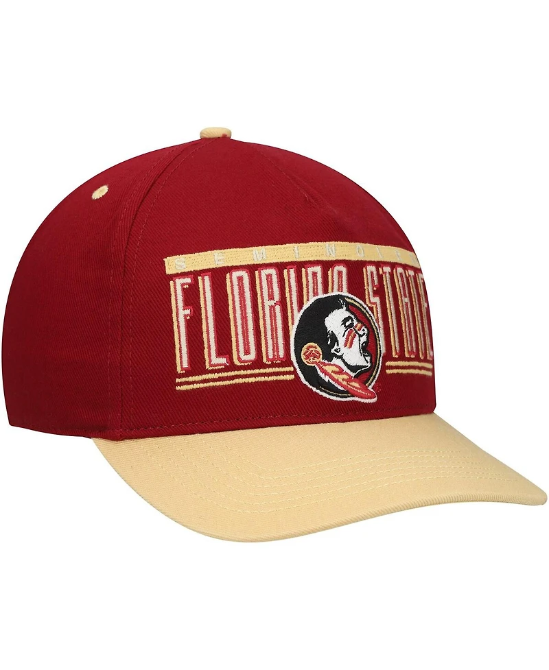 '47 Brand Men's Garnet Florida State Seminoles Double Header Hitch Adjustable Hat