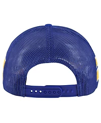 '47 Brand Men's Royal Buffalo Sabres Sideband Stripes Trucker Snapback Hat