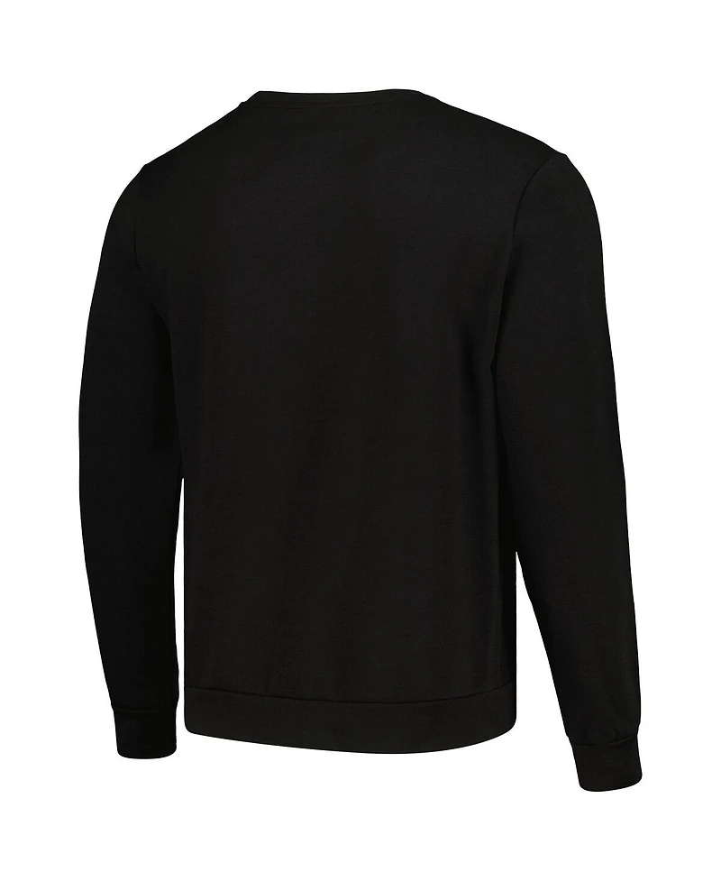 Ripple Junction Men's and Women's Black Pink Floyd Graphic Fleece Sweatshirt