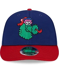 New Era Men's Navy Philadelphia Phillies 2024 Batting Practice Low Profile 9FIFTY Snapback Hat