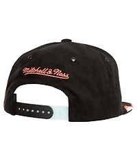 Mitchell & Ness Men's Black Chicago Bulls Day 6 Snapback Hat