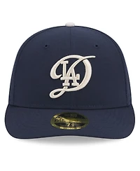 New Era Men's Navy Los Angeles Dodgers 2024 City Connect Low Profile 59FIFTY Hat