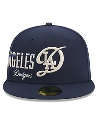 New Era Men's Navy Los Angeles Dodgers 2024 City Connect Icon 59FIFTY Hat