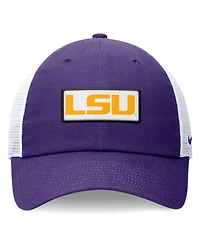 Nike Men's Purple/White Lsu Tigers Primetime Club Trucker Adjustable Hat