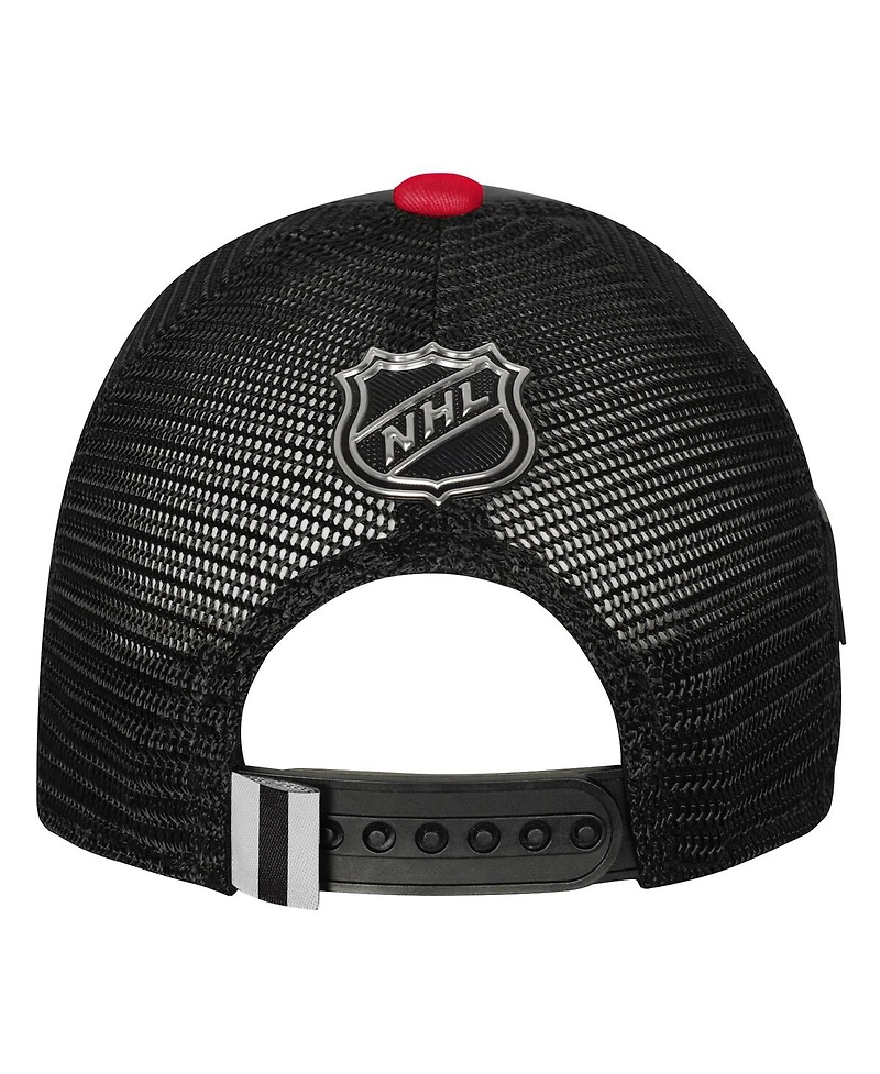Fanatics Big Boys and Girls Black Boston Bruins 2024 Nhl Draft on Stage Trucker Adjustable Hat