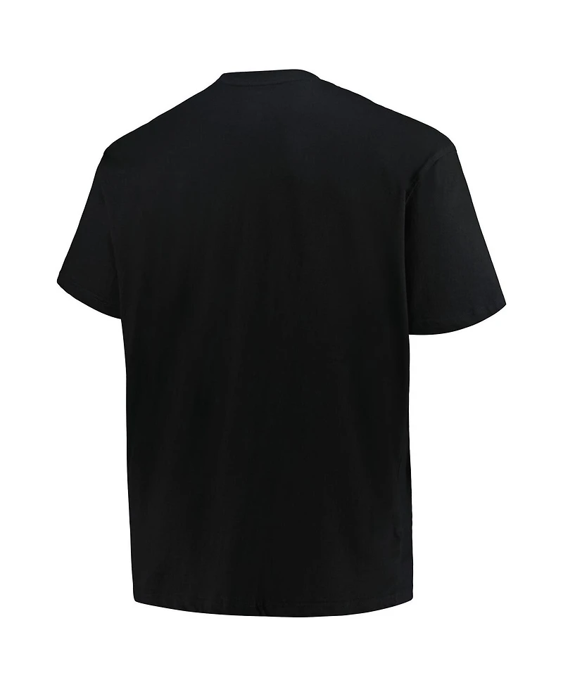 Fanatics Men's Black Buffalo Bills Big Tall Pop T-Shirt