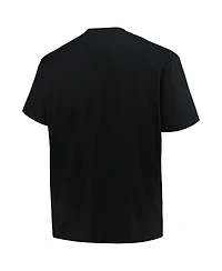 Fanatics Men's Black Buffalo Bills Big Tall Pop T-Shirt