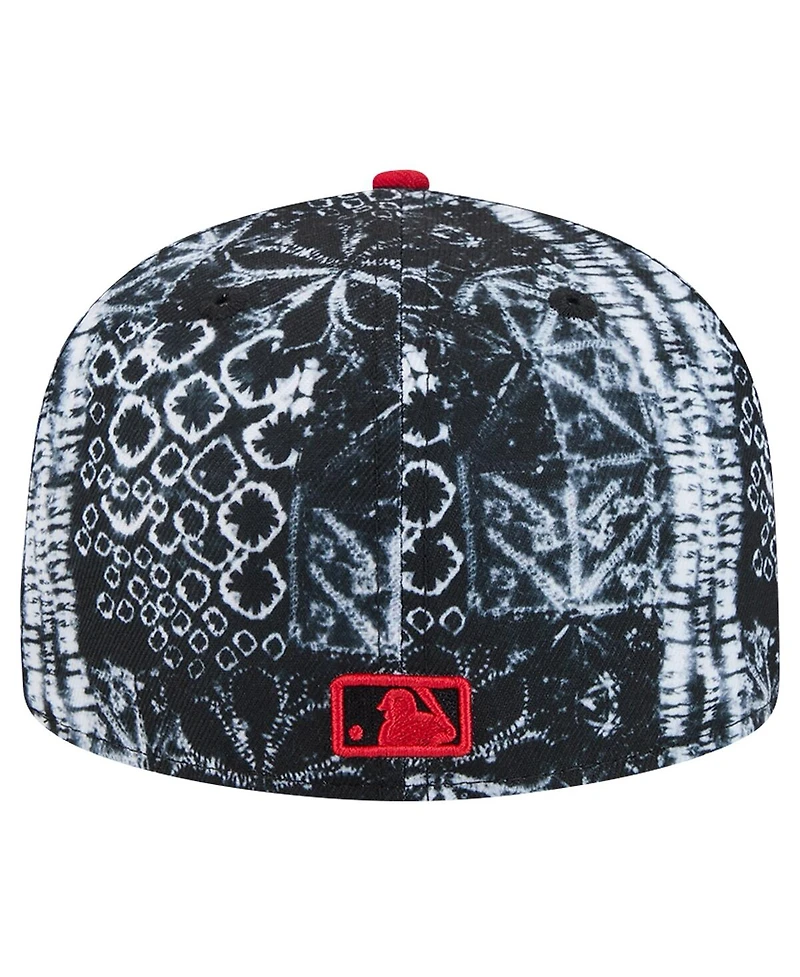 New Era Men's Black Philadelphia Phillies Sands 59FIFTY Fitted Hat