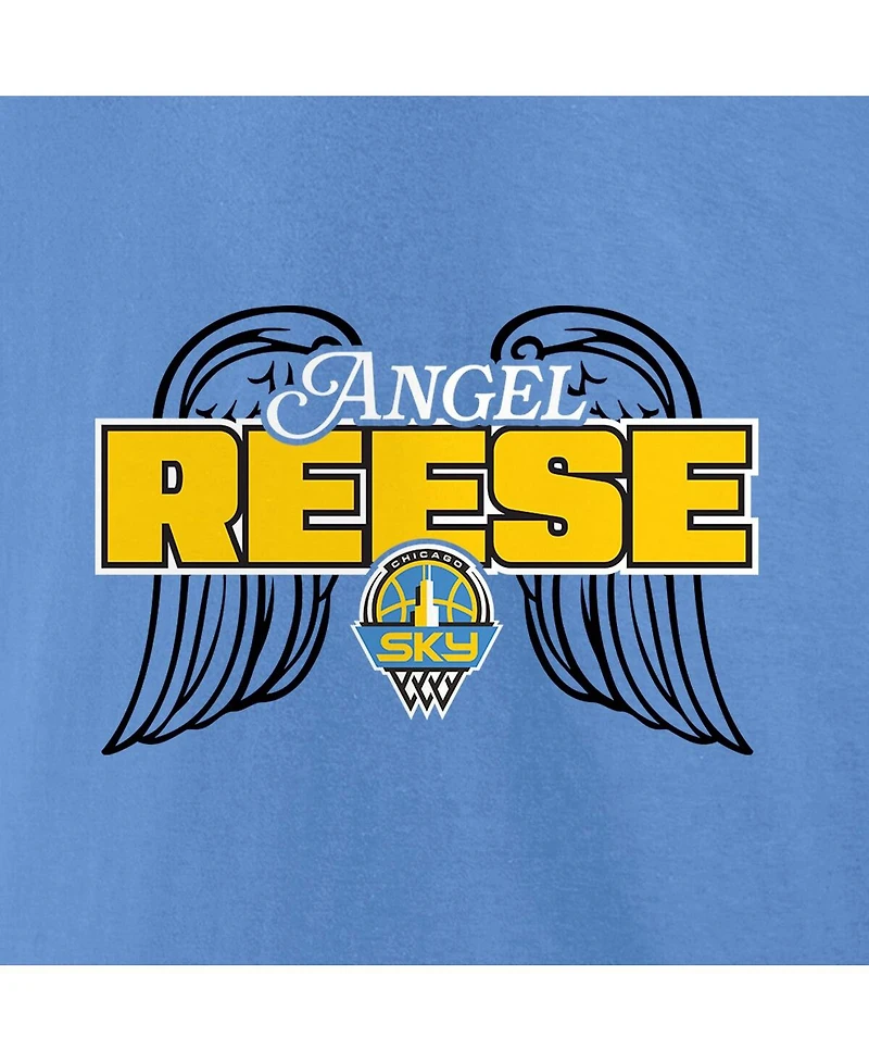 Fanatics Men's and Women's Angel Reese Sky Blue Chicago Draft T-Shirt