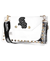 Cuce Chicago White Sox Crystal Clear Envelope Crossbody Bag