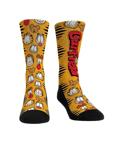 Rock Em Socks Men's and Women's Garfield Famous Faces Crew