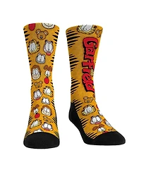 Rock Em Socks Men's and Women's Garfield Famous Faces Crew
