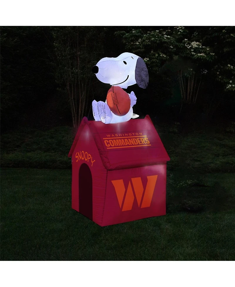 Sporticulture Washington Commanders Inflatable Snoopy Doghouse