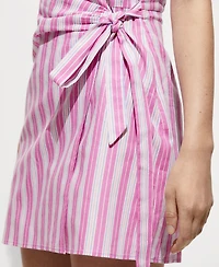 Mango Women's Wrap Shirt Dress