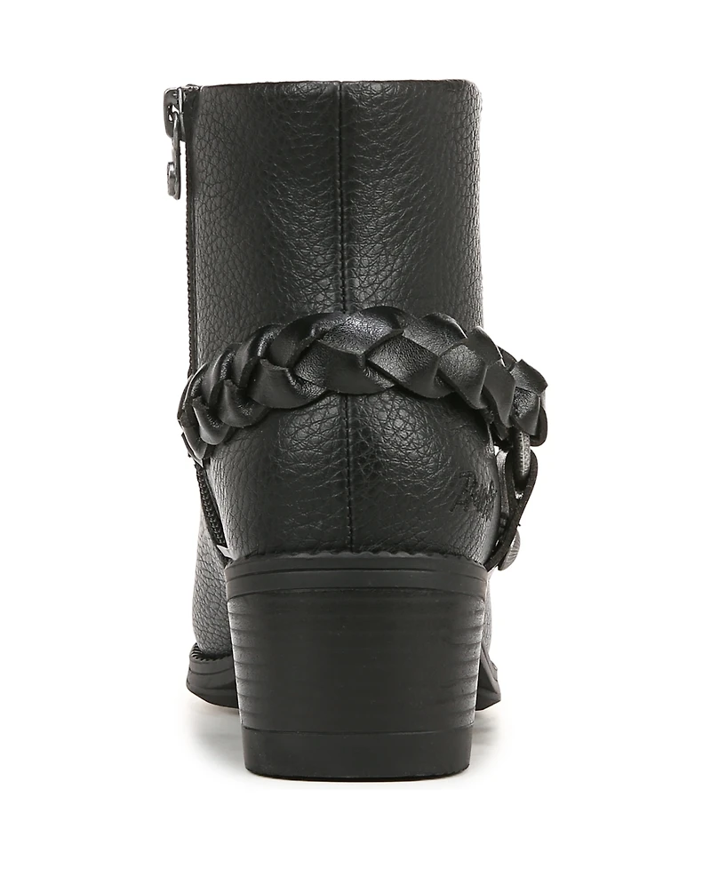 Blowfish Malibu Women's Road Trip Almond Toe Block Heel Booties