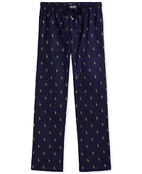 Polo Ralph Lauren Men's Flannel Pony-Print Pajama Pants