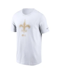 Nike Men's White New Orleans Saints Faded Essential T-Shirt