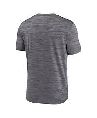 Nike Men's Gray Clemson Tigers 2024 Sideline Velocity Performance T-Shirt